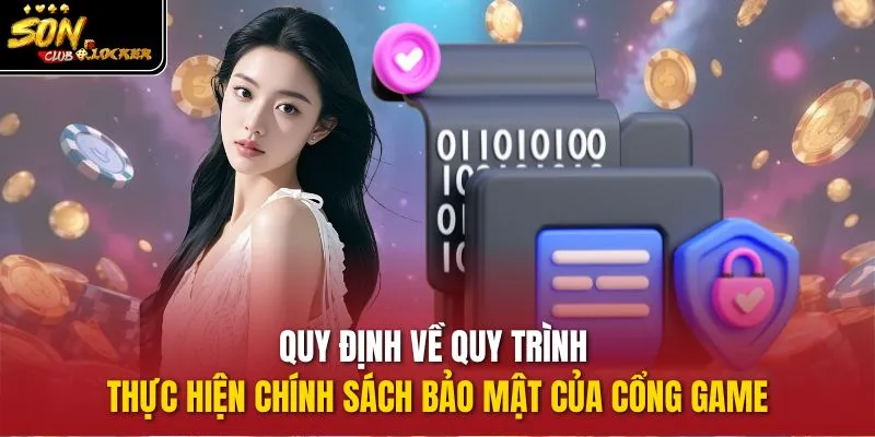 Quy định về quy trình thực hiện chính sách bảo mật của cổng game